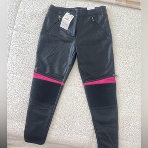 New leather pants from Zara